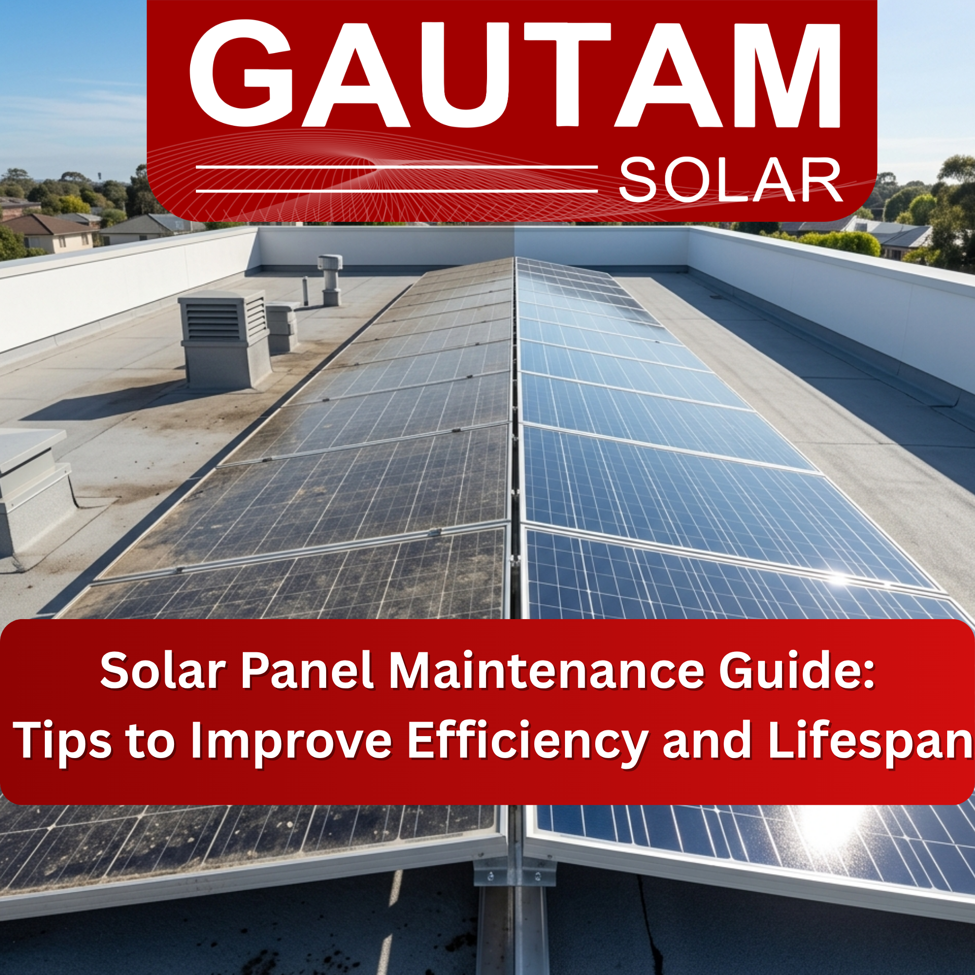 Solar Panel Maintenance Guide: Tips to Improve Efficiency and Lifespan